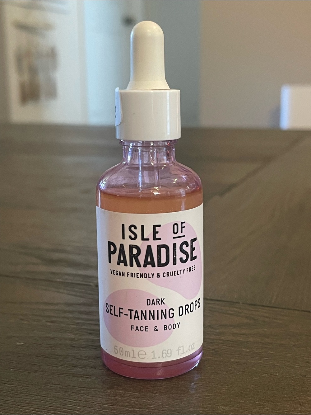 Isle of paradise dark self tanning drops